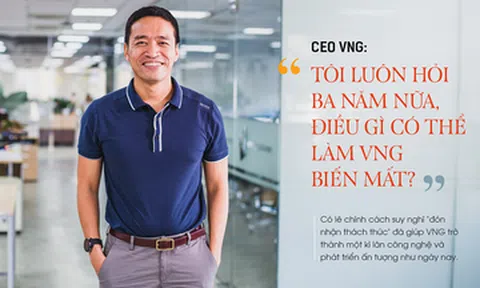 CEO VNG: ‘Tôi luôn hỏi ba năm nữa, điều gì có thể làm VNG biến mất’