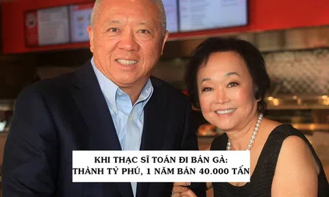 Học toán và kỹ thuật nhưng lại đam mê bán thịt gà sốt cam, cặp đôi trở thành tỷ phú USD sở hữu chuỗi 2.200 nhà hàng, 1 năm bán được 40.000 tấn sản phẩm!