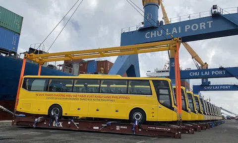 Trường Hải xuất khẩu xe bus sang Philipphines