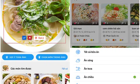 Xuất hiện mạng xã hội ẩm thực ứng dụng AI