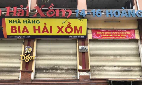 Nhà hàng, quán nhậu đông bậc nhất Hà Nội hoang vắng, đóng cửa chưa hẹn ngày mở