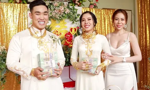 Chị tặng em gái đám cưới: 49 cây vàng, 2,5 tỉ tiền mặt cùng 5.000 USD