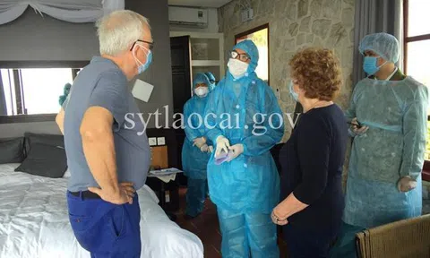 Lộ trình từ Hà Nội lên Sa Pa của 2 vợ chồng người Anh nhiễm Covid-19