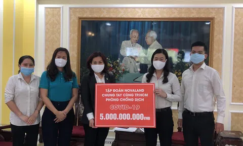 Tập đoàn Novaland chung tay cùng cộng đồng phòng chống dịch covid-19