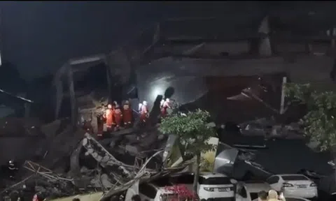 Sập khách sạn 5 tầng dùng để cách ly COVID-19 ở Trung Quốc