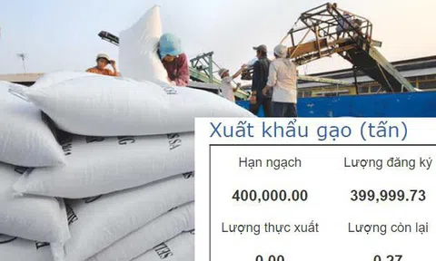 'Xù' bán gạo cho dự trữ nhà nước, tranh nhau xuất đi nước ngoài