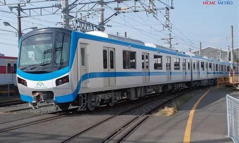 Đoàn tàu metro số 1 Bến Thành - Suối Tiên chạy thử ở Nhật Bản