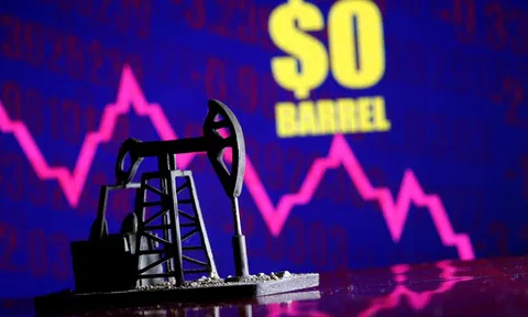Ngày lịch sử: giá dầu thô thế giới rớt thê thảm dưới 0 USD/thùng