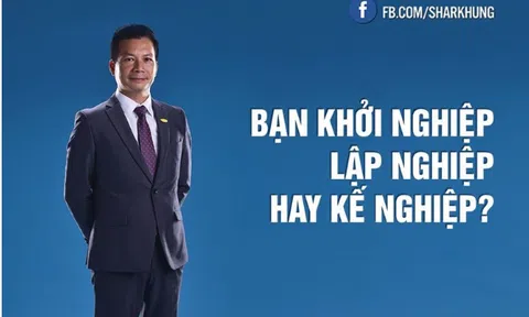 Shark Hưng: Có những bạn khởi nghiệp vì ghét sếp nên ra làm riêng cho bõ tức