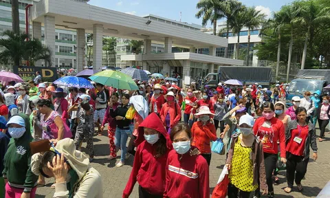 Nhiều công nhân PouYuen nhận 250 triệu đồng trợ cấp thôi việc