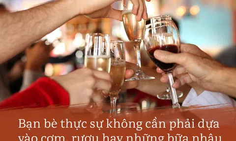 Người đã ở tuổi trung niên, có 3 loại rượu không uống, 3 việc không làm và 3 người không chơi