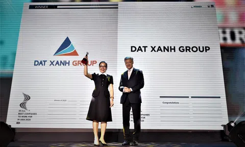 Tập đoàn Đất Xanh được vinh danh “Doanh nghiệp có môi trường làm việc tốt nhất châu Á năm 2020 tại Việt Nam”