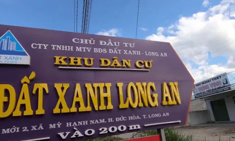 Chuyển công an điều tra sai phạm của Công ty Đất Xanh Long An