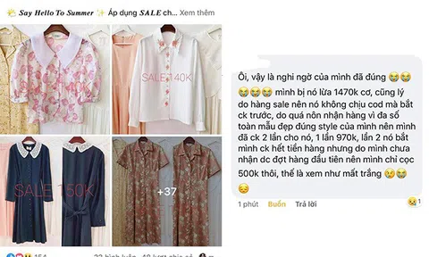 Xuất hiện hình thức bán hàng online lừa đảo mới, đơn giản nhưng rất nhiều chị em mắc lừa