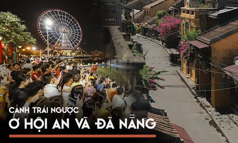 Khung cảnh đối lập giữa Hội An và Đà Nẵng sau dịch Covid-19: Nơi "hồi sinh" nhộn nhịp, nơi vẫn loay hoay kích cầu du lịch