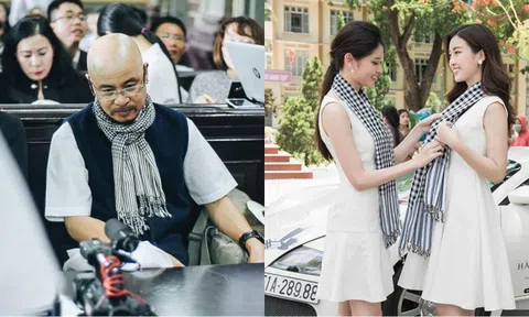 Hé lộ bí mật về chiếc 'khăn rằn' ông Đặng Lê Nguyên Vũ luôn mang bên mình mỗi khi tái xuất