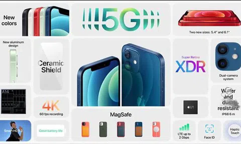 iPhone 12 ra mắt: Ngoại trừ sử dụng 5G thì không có gì đặc biệt