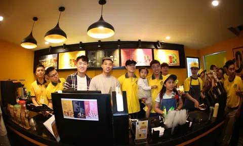 Cà phê Ông Bầu khai trương quán đầu tiên ở Hải Dương