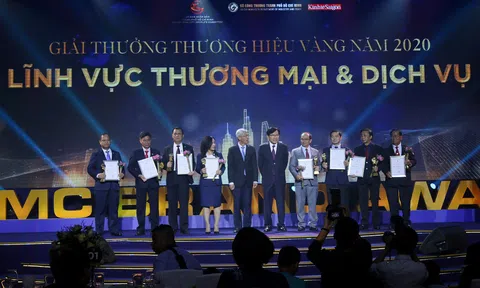 Tập đoàn Xây dựng Hòa Bình nhận giải Thương hiệu Vàng TP.HCM