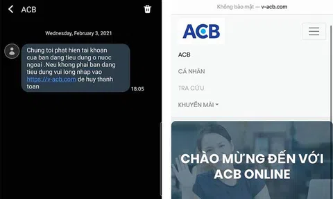 Hàng loạt khách hàng mất tiền oan vì tin nhắn định danh từ ngân hàng