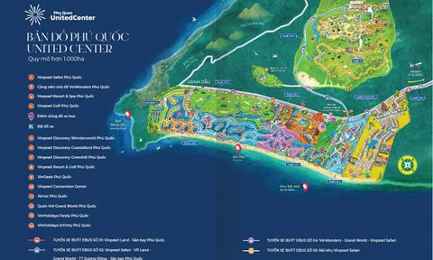 Vingroup sắp ra mắt "thành phố không ngủ" quy mô 1.000 ha tại Phú Quốc