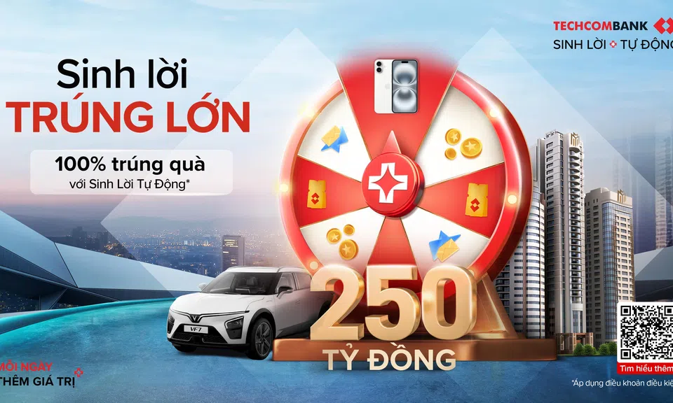 “Sinh lời trúng lớn” từ Techcombank: “Ai cũng có quà” và cơ hội sở hữu vé Concert Anh trai vượt ngàn chông gai