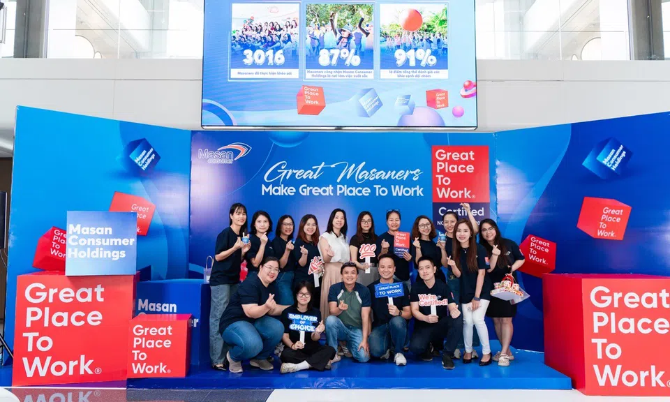 Masan Consumer 2 năm liên tiếp đạt “Great place to work”